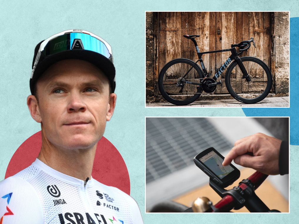 Chris Froome Tour de France setup Exclusive look at the IPT kit The